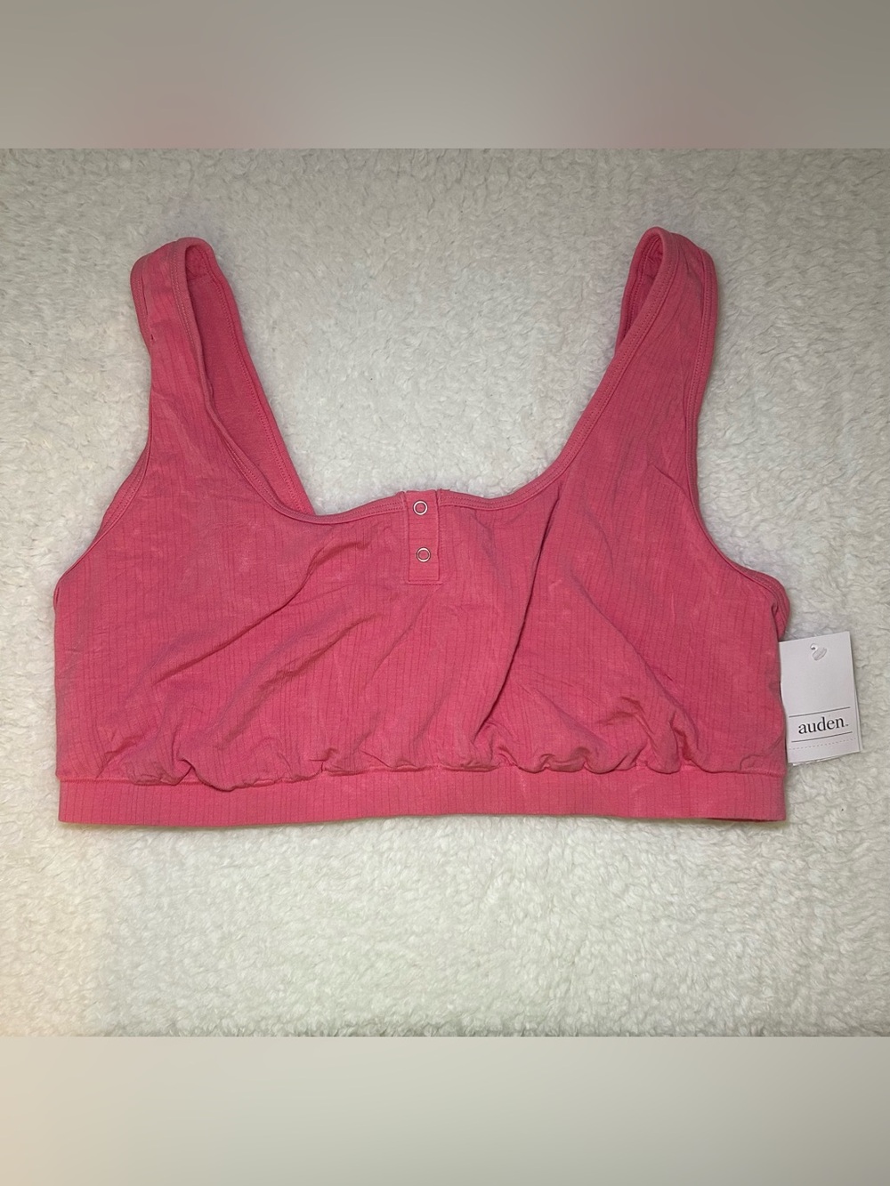 Auden Unlined Scoop Neck Bralette XXL NEW